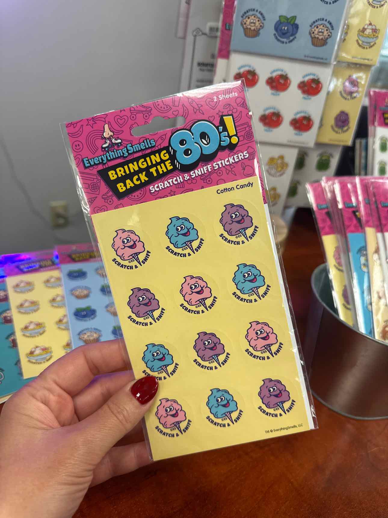 Scratch & Sniff Stickers 2-Pack Stationary