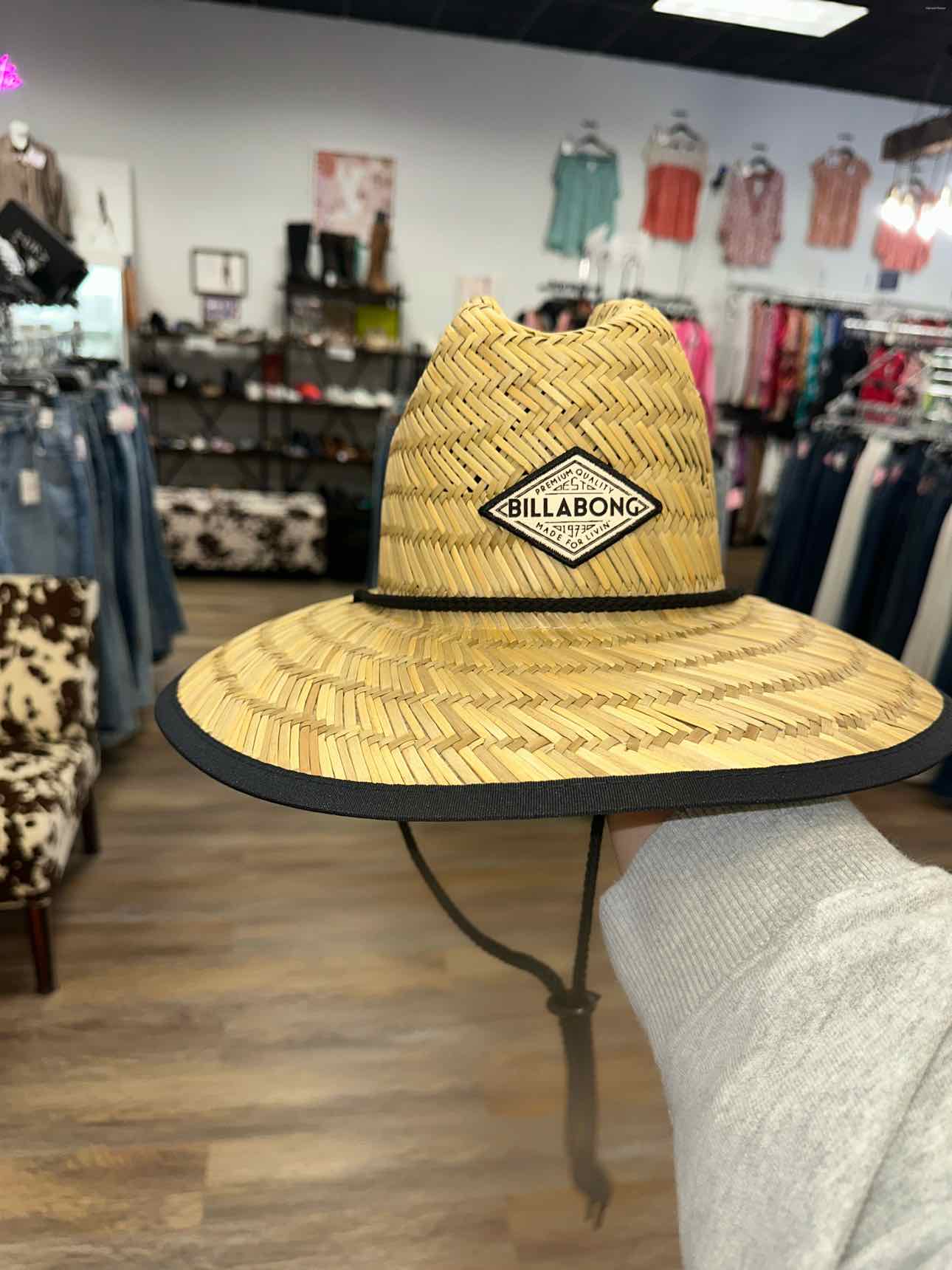 Billabong Size One Size Tan/Black Sun Hat