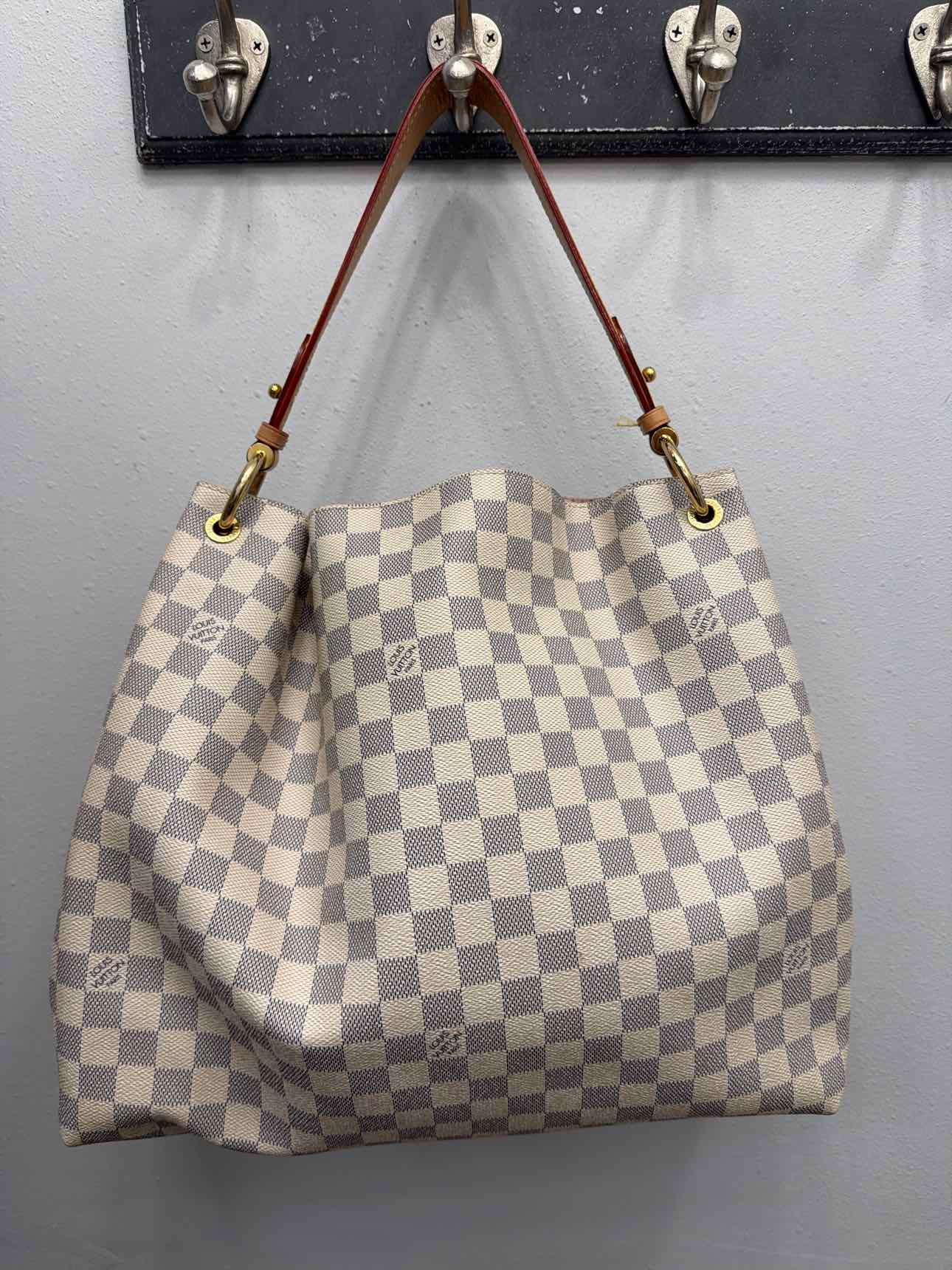 Louis Vuitton Damier Azur Gracefull MM Shoulder Bag Handbags