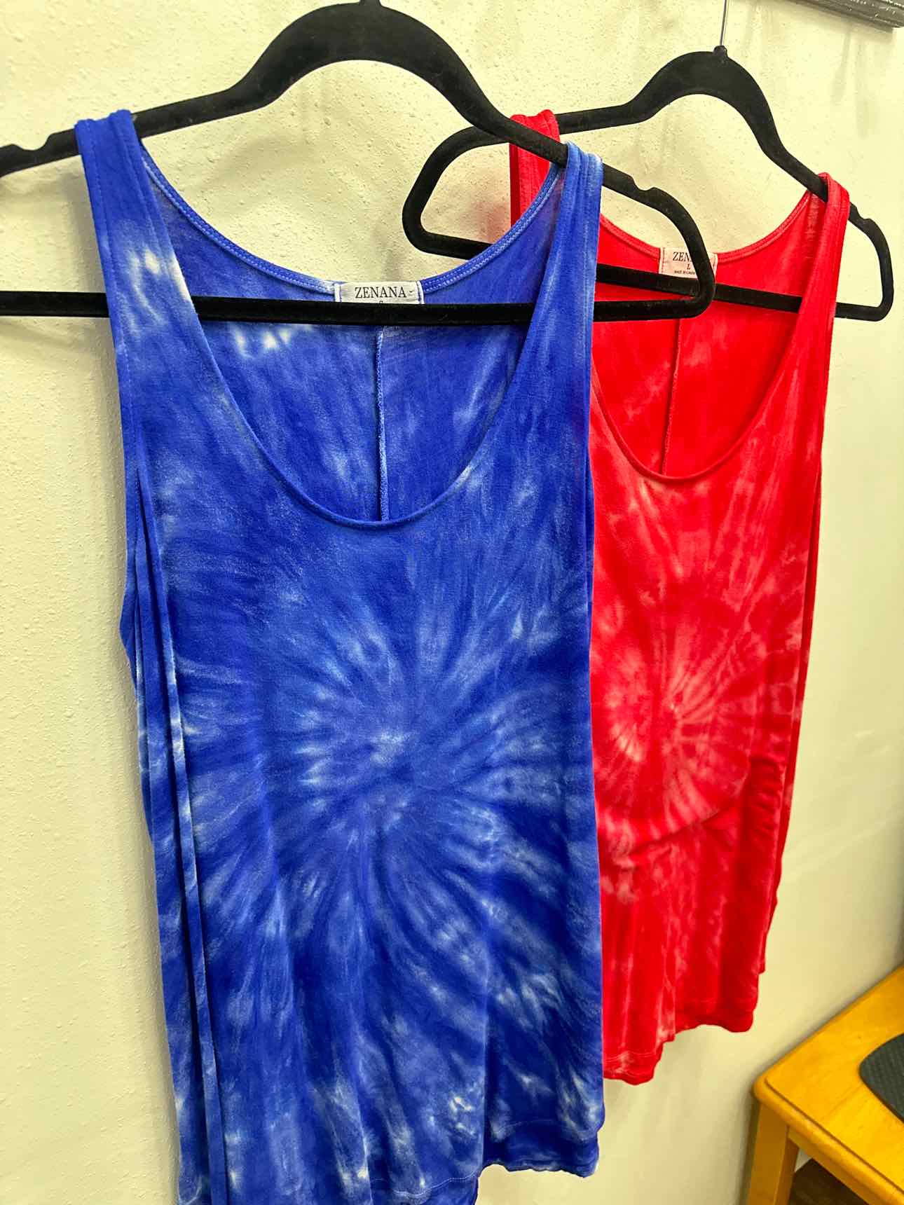 Tie Dye Tunic Summer Tank Top USA