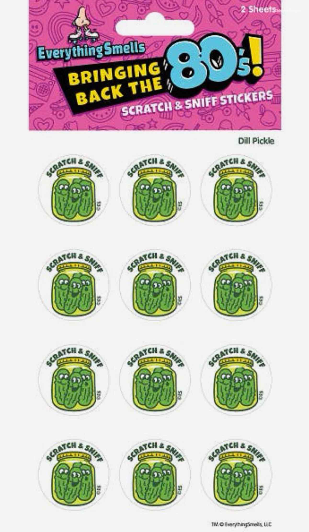 Scratch & Sniff Stickers 2-Pack Stationary
