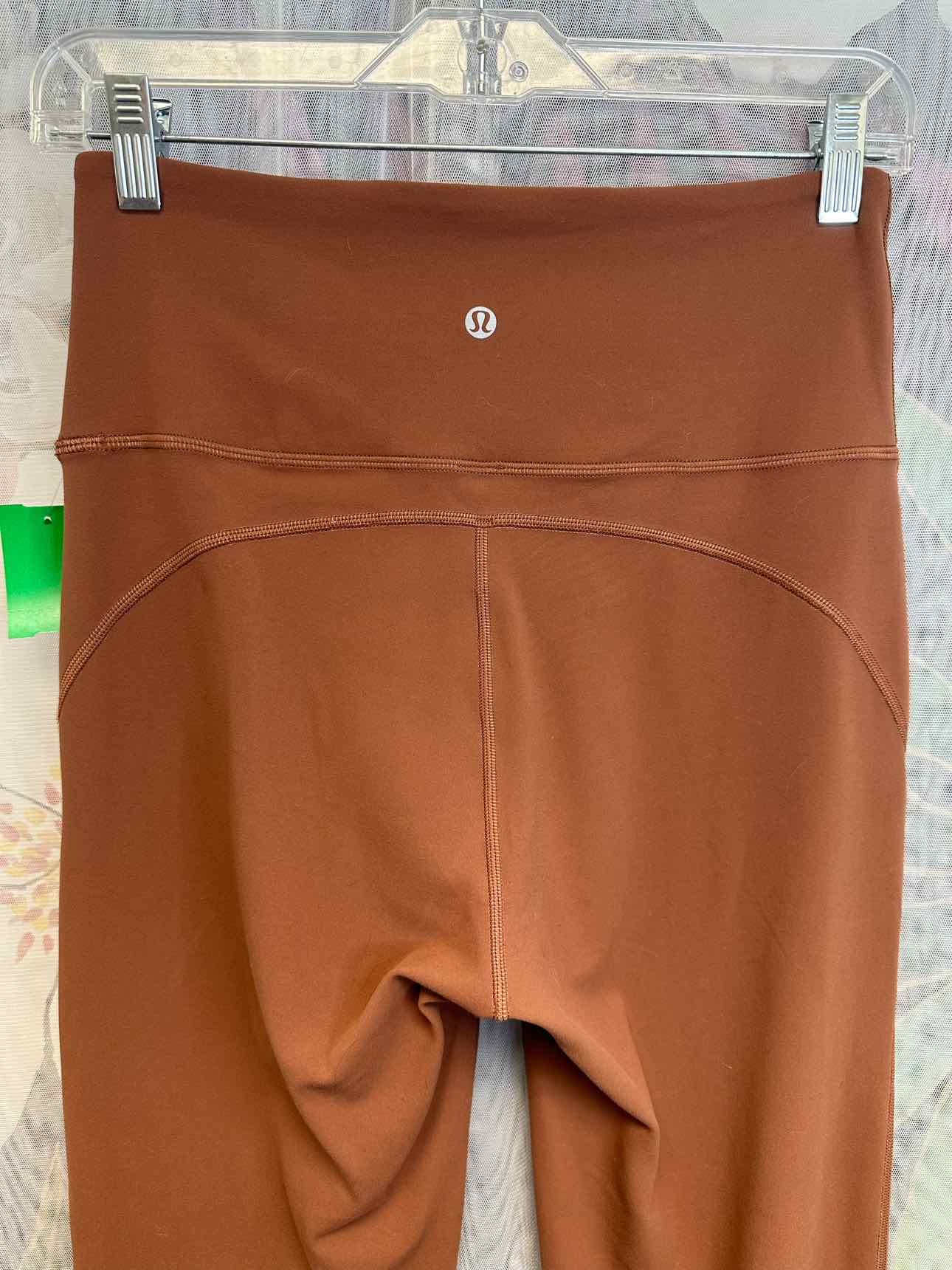 Lululemon Nulu High Rise Size 8 Brown Flared Yoga Pants Leggings