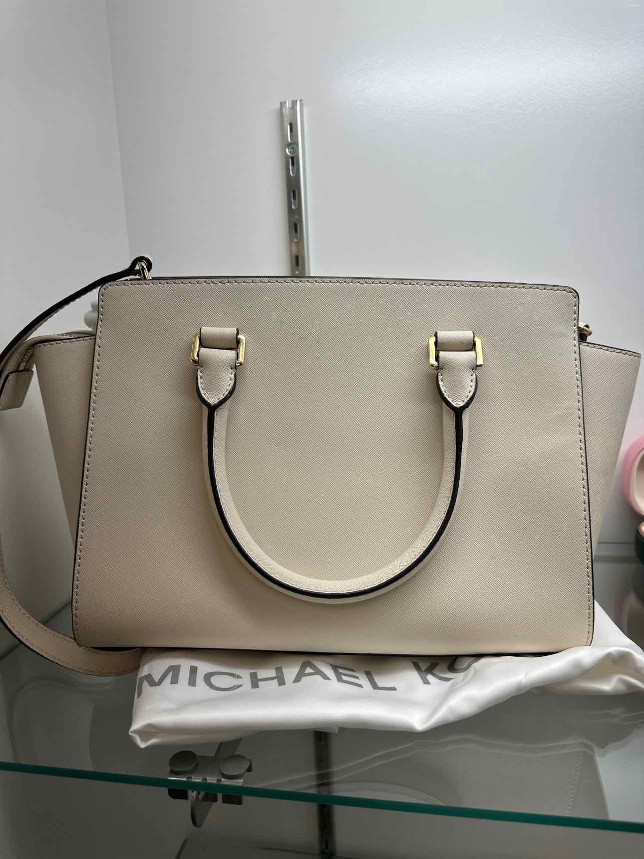 Michael Kors Selma Off-White Cream Handbag NEW NWT