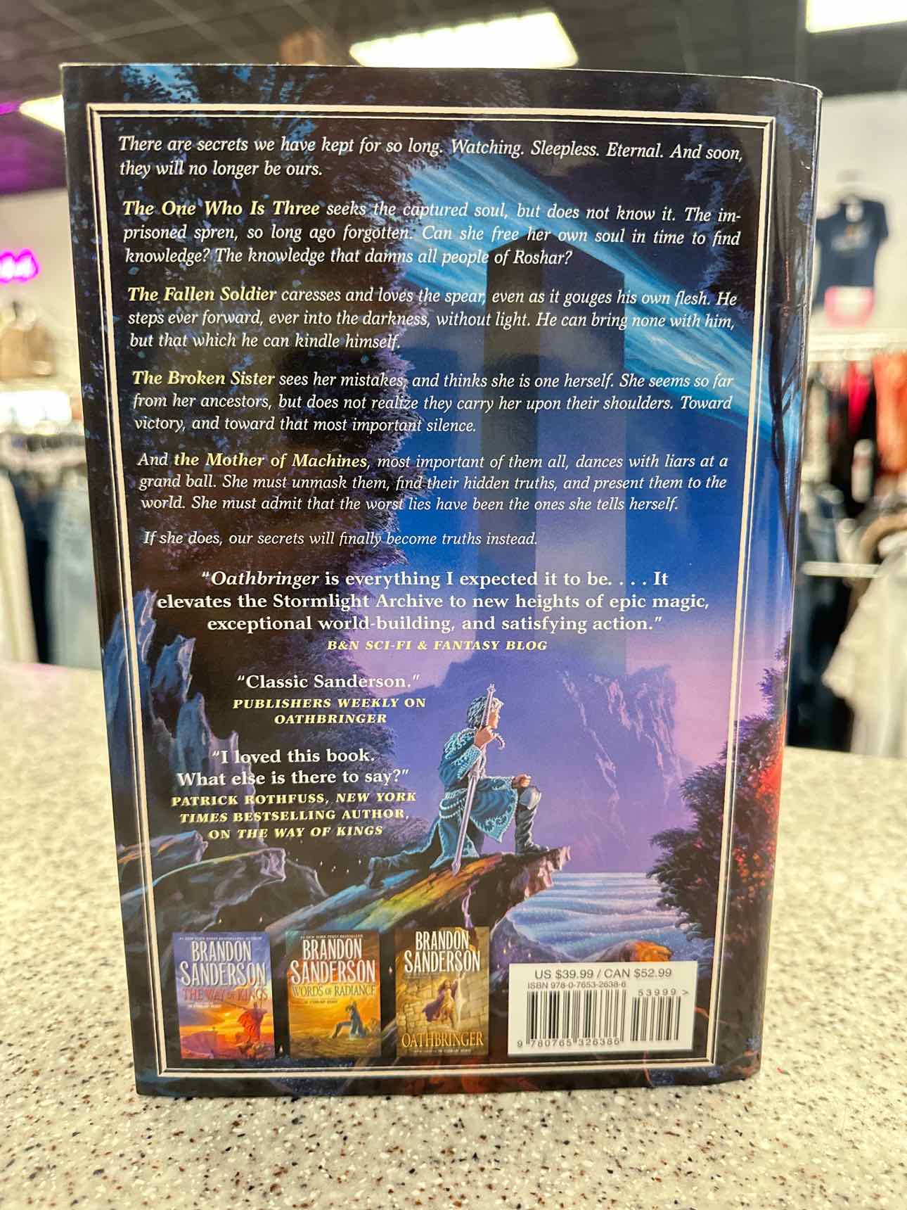 Rhythm of War Book, #4 of Stormlight Archive Series by Brandon Sanderson