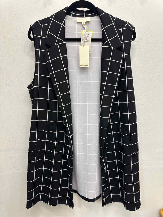 Melloday Size Large Black Vest