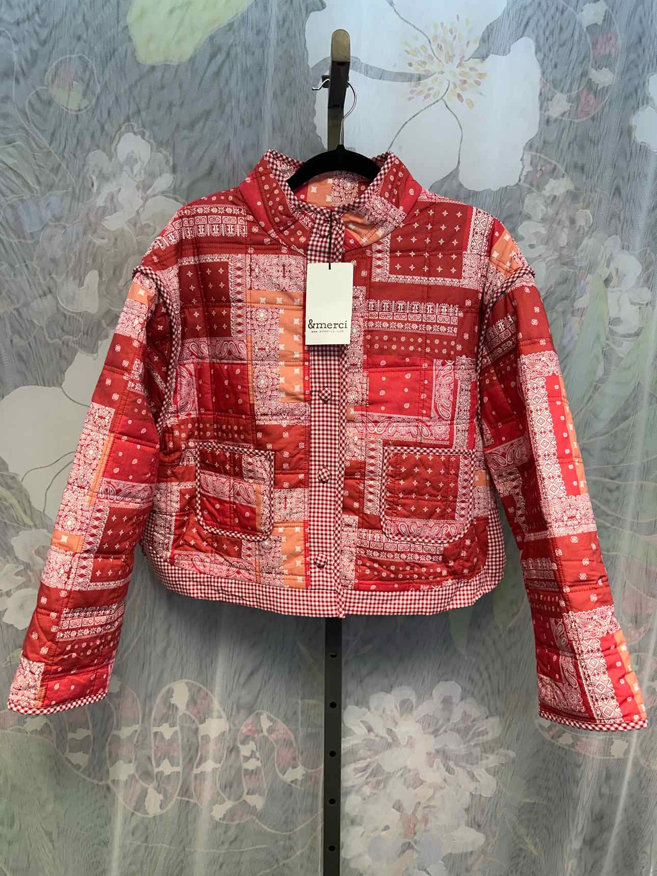 &merci Size Large Salmon Jacket