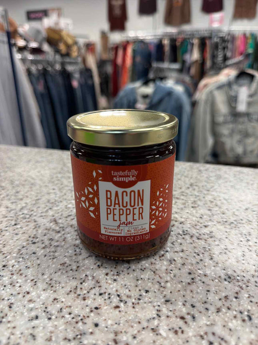 Tastefully Simple Bacon Pepper Jam Food