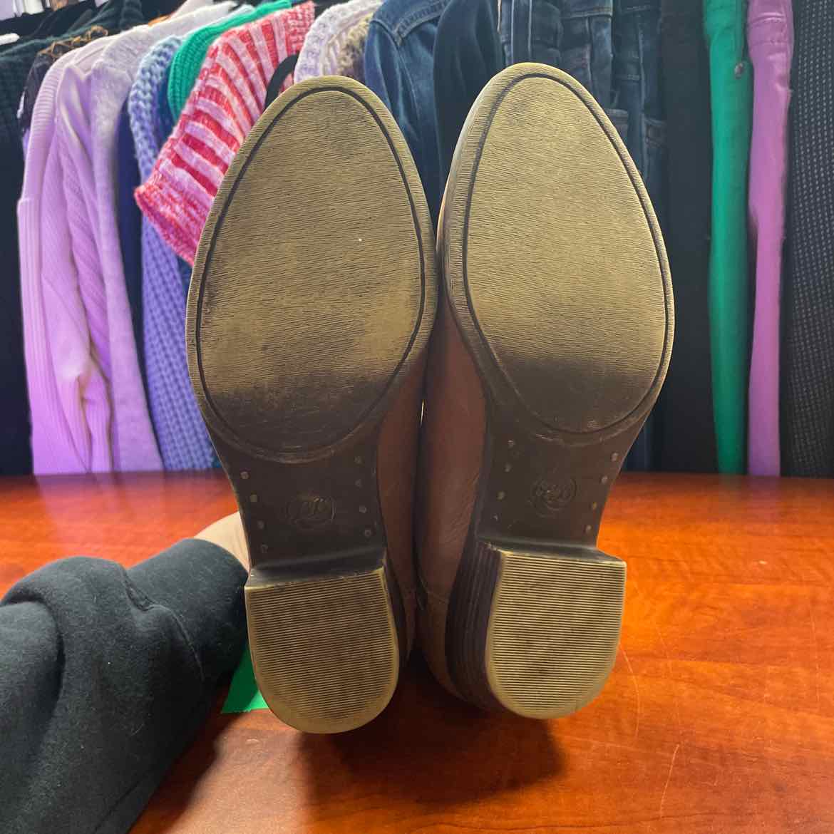 Lucky Brand Basel Ankle Booties Double Side Zippers Size 8