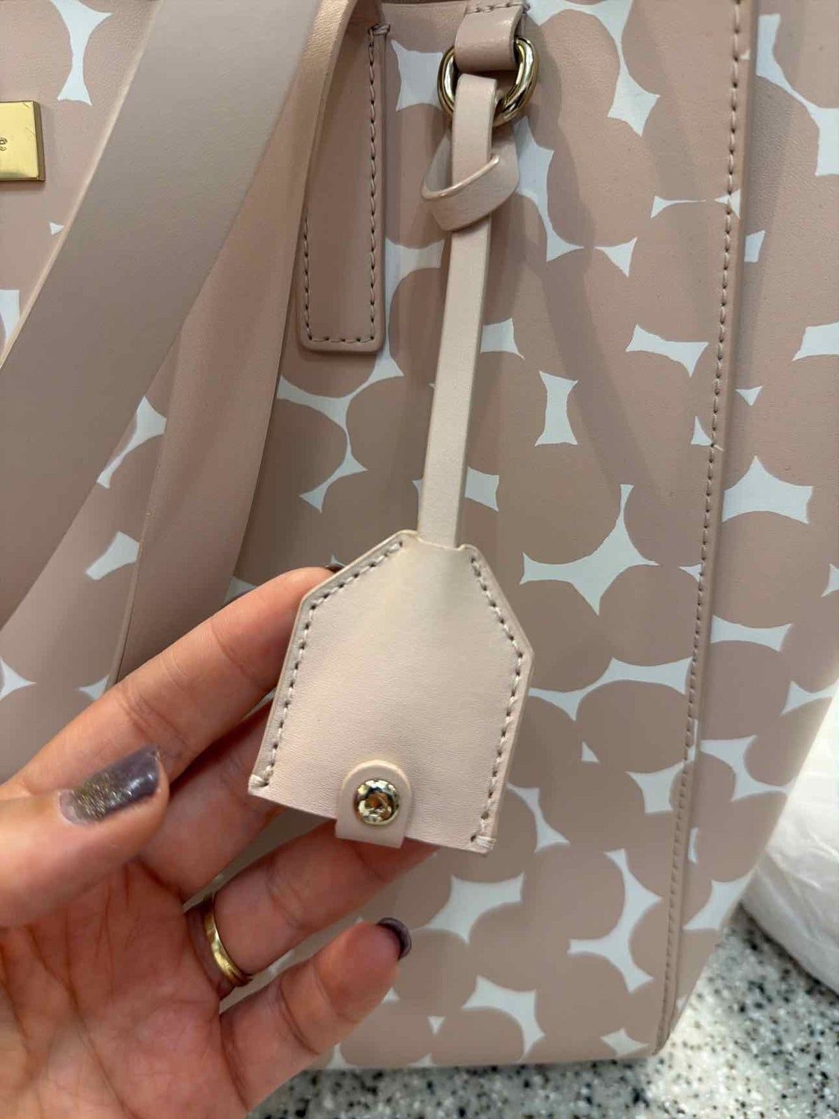 Kate Spade Putnam Drive Anissa Satchel Splodge Dot Tote Bag and Wallet
