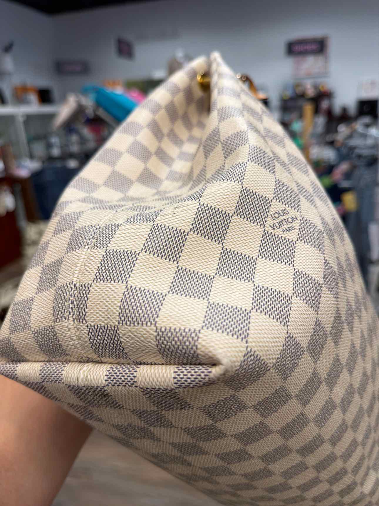 Louis Vuitton Damier Azur Gracefull MM Shoulder Bag Handbags
