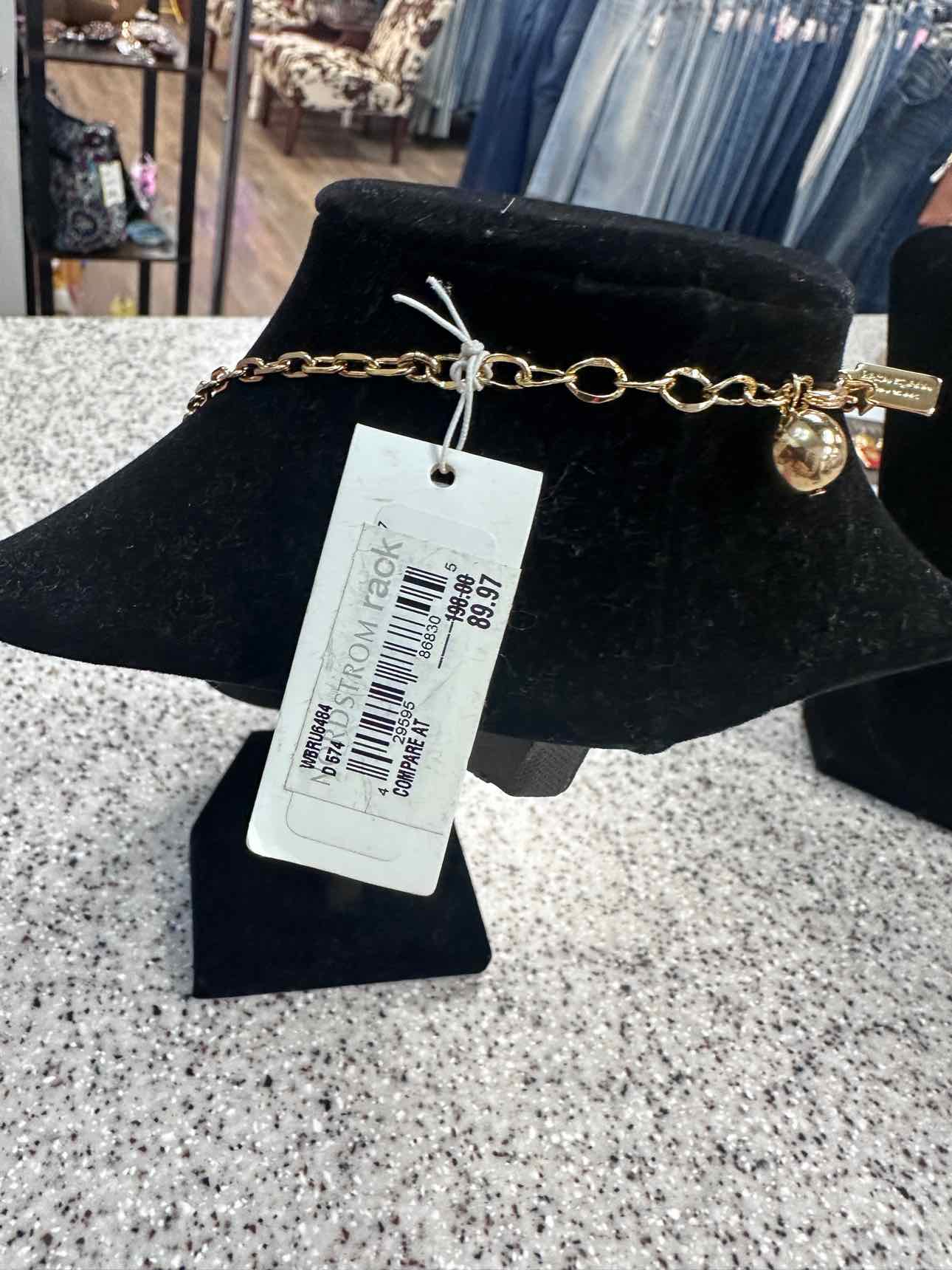 Kate Spade Stepping Stone Collar Black Onyx Gems Black Necklace NWT