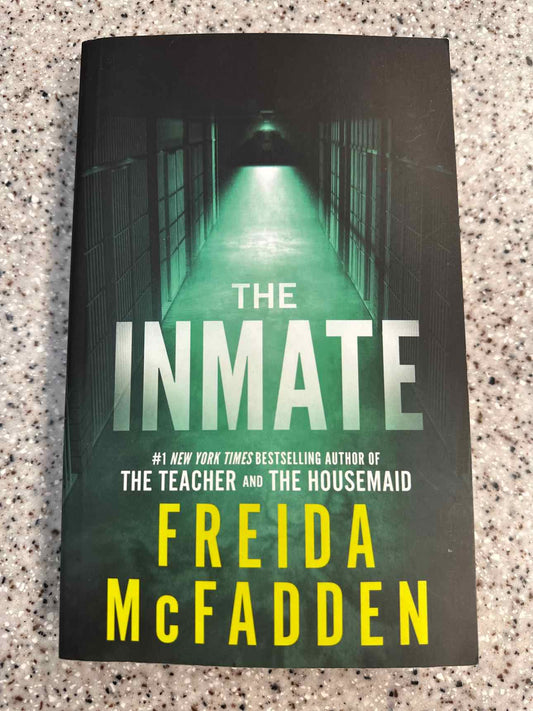 The Inmate by Freida McFadden (paperback) Book