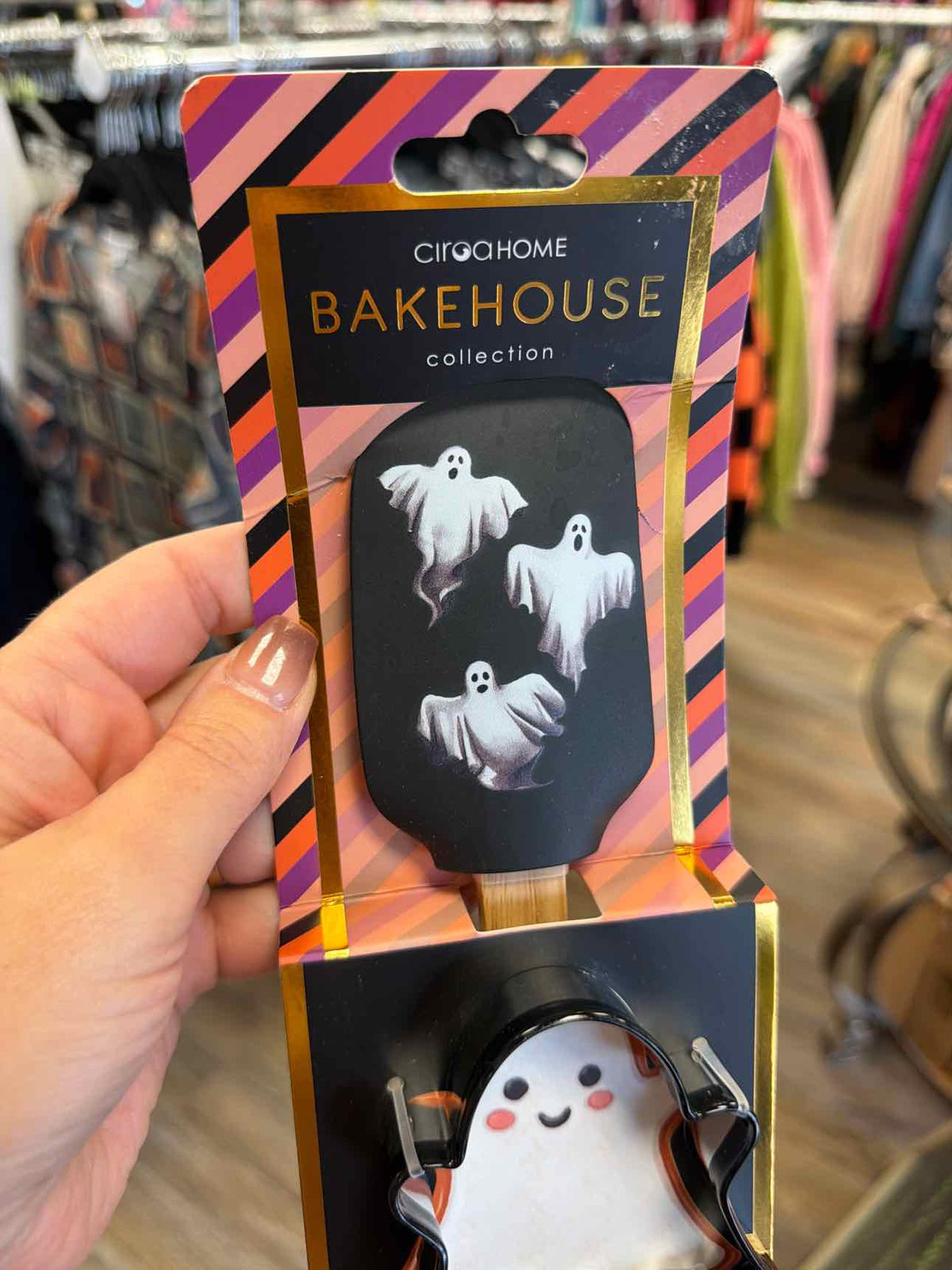 NEW Halloween Ghost Cookie Cutter and Spatula Kitchen Household