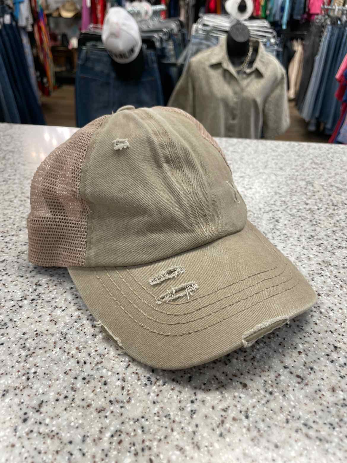 CC Size One Size Tan Hat