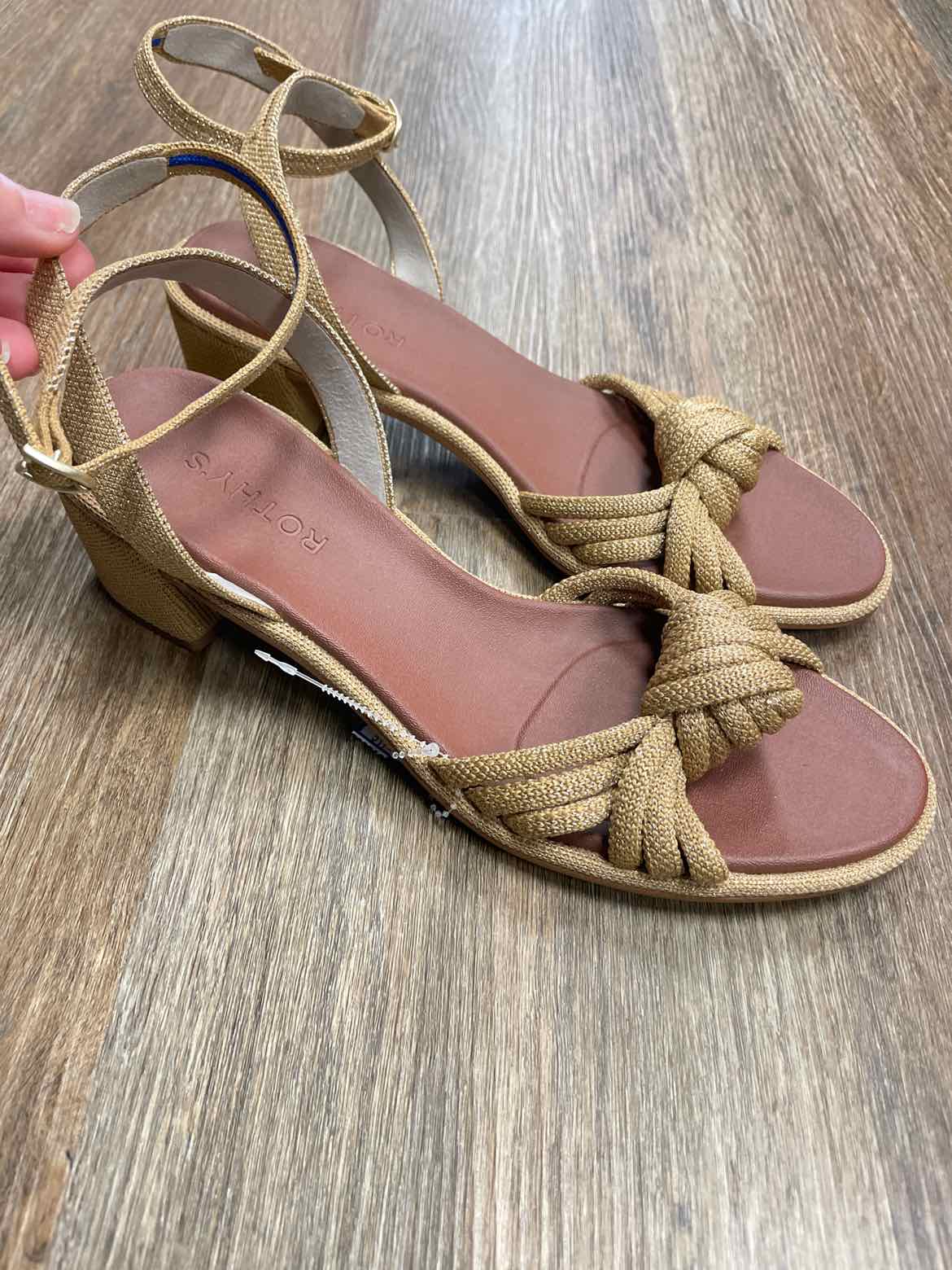 Rothy Size 9.5 GOLD Shoes
