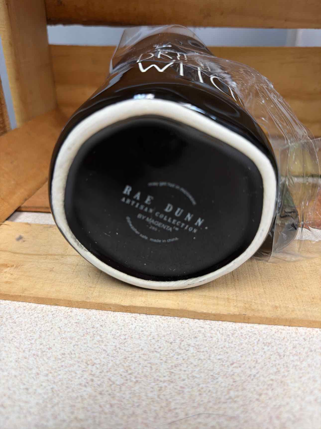 Rae Dunn NEW 'Drink Up Witches' mug with lid household