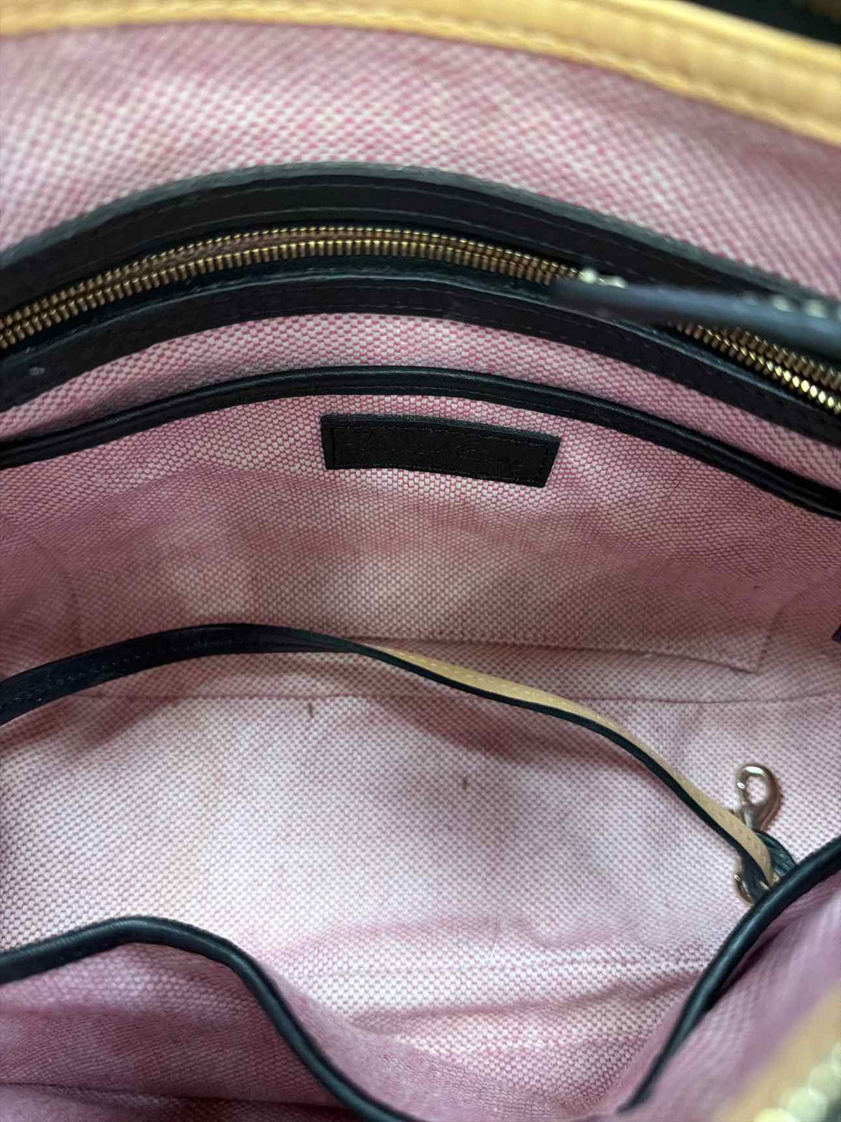 Dooney & Bourke Black Pebbled Leather Shoulder Bag
