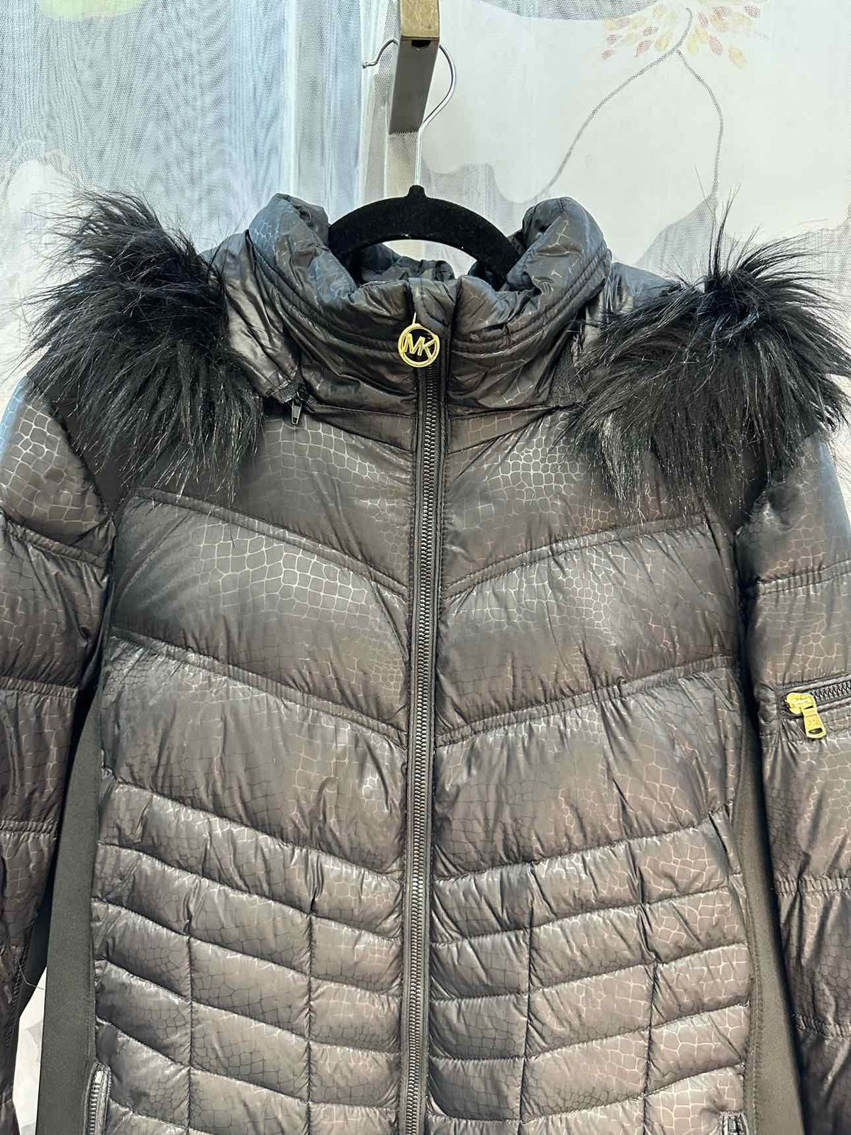 MICHAEL KORS Size 2X Black Coat