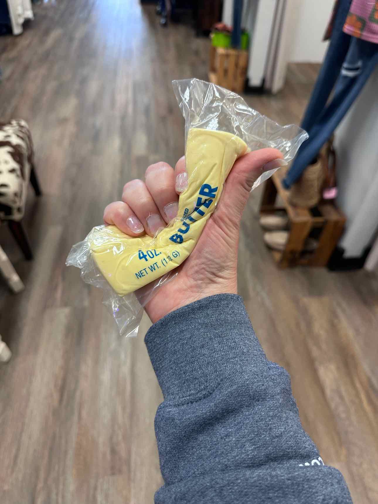 Squishy Stick of Butter Stress Relief Toy