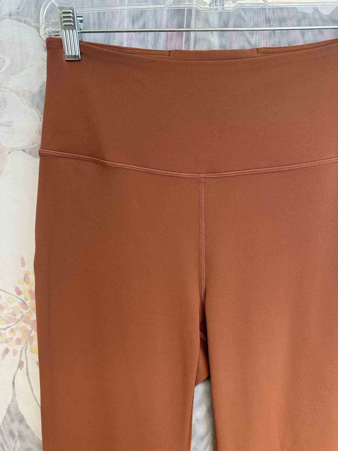 Lululemon Nulu High Rise Size 8 Brown Flared Yoga Pants Leggings