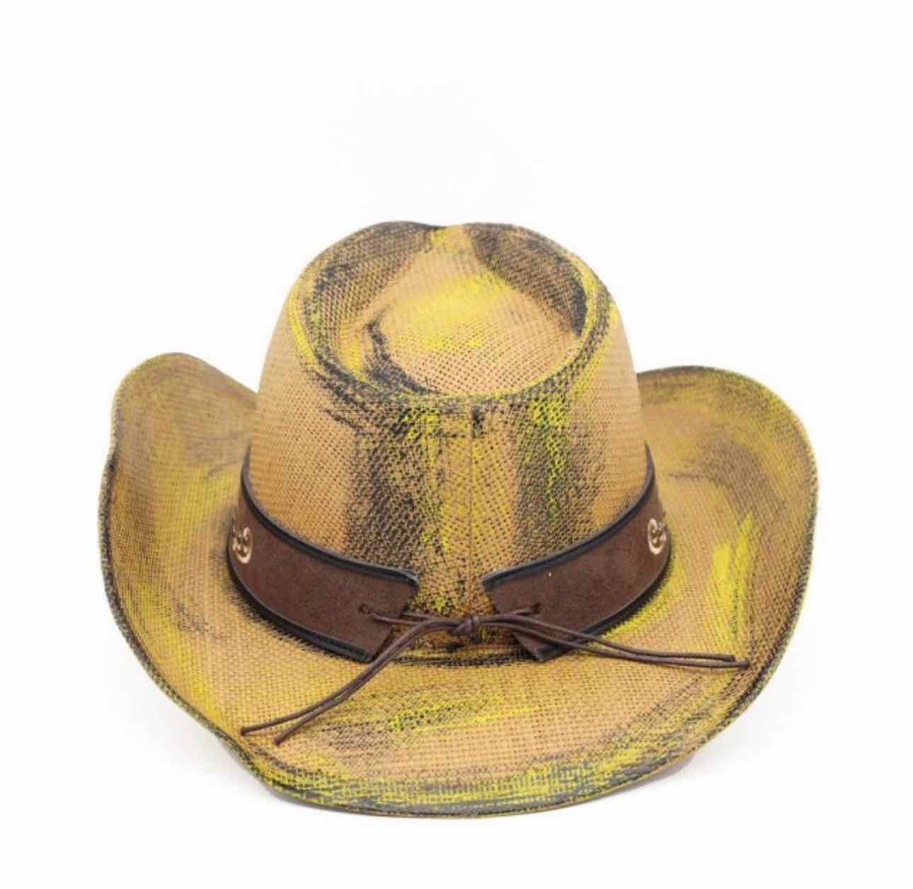 Snakeskin Print Cowboy Cowgirl Hat