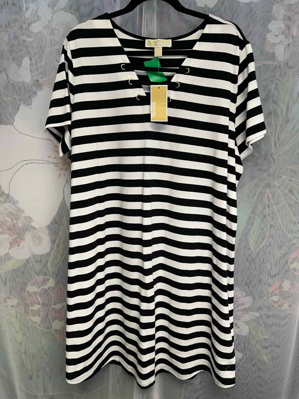 Michael Michael Kors Size 2X Black/white Dress