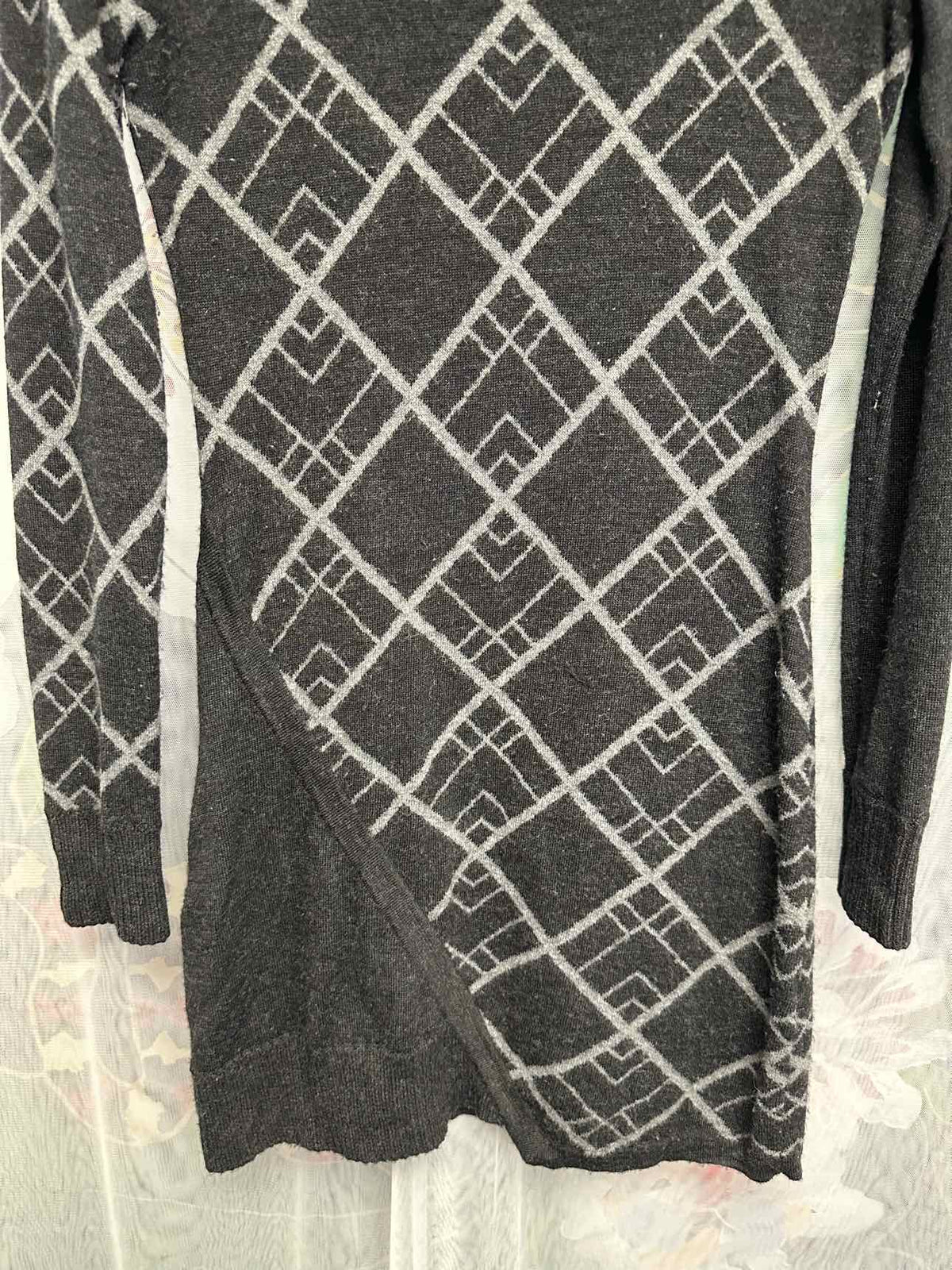 Krimson Klover Size XS Grey/Red Dress