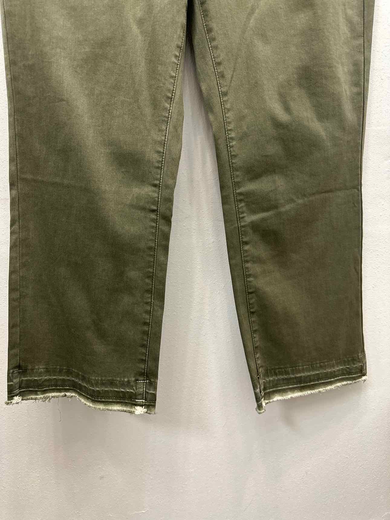 Tribal Jeans Size 14 Olive Pants