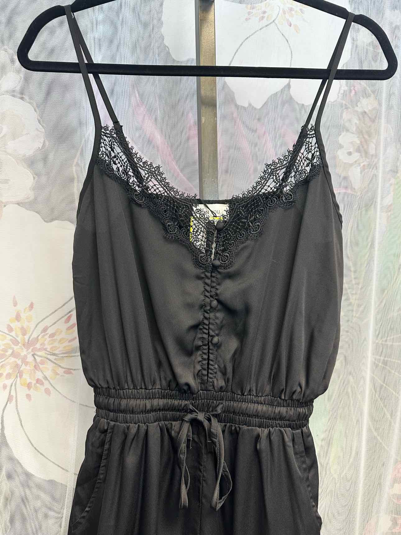 On You Size Small Black Jumpsuit