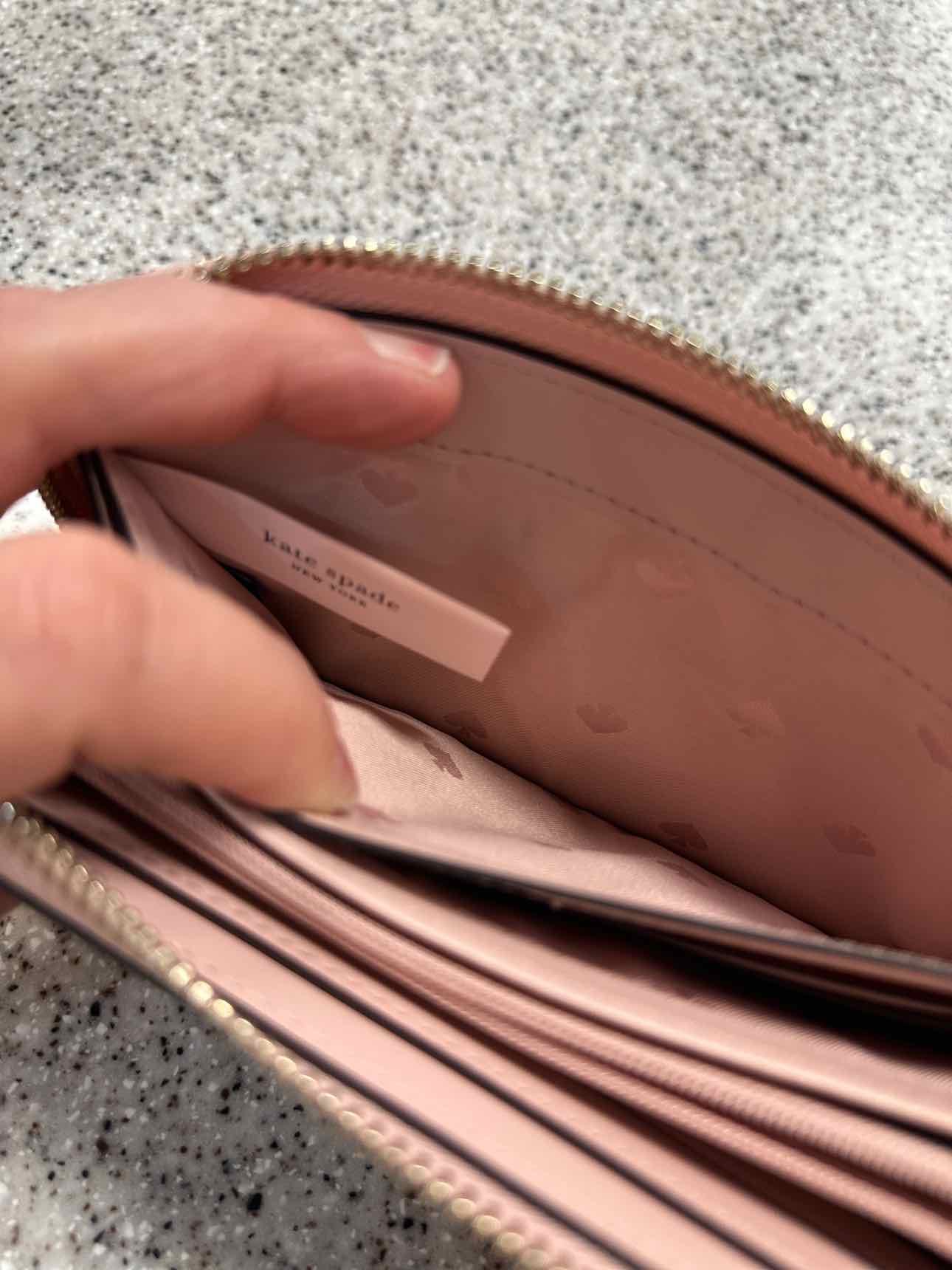 Kate Spade Size Large Pink/Aqua Wallet