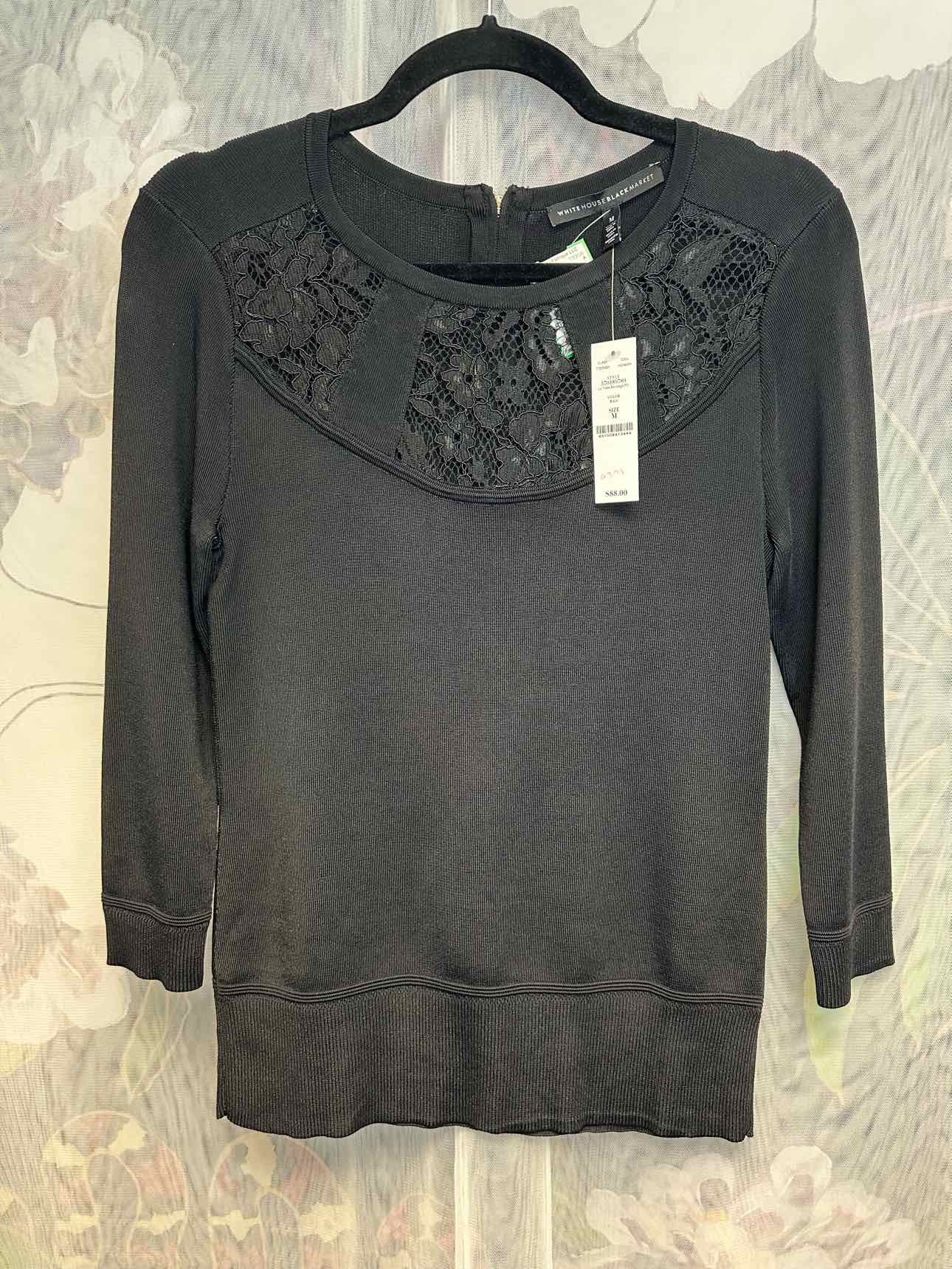 WHBM Size Medium Black Top