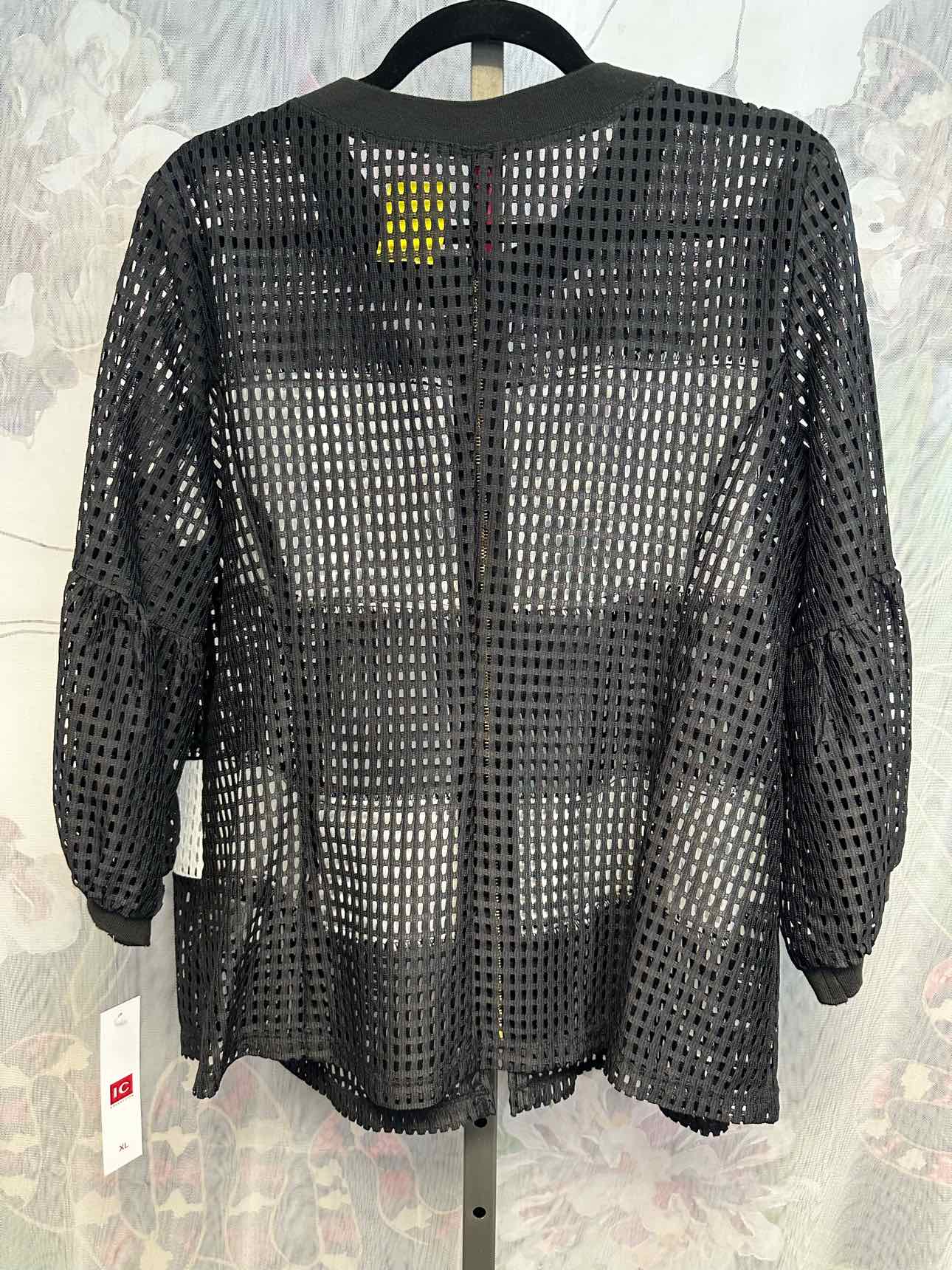 IC Collection Size XL Black/white Cardigan