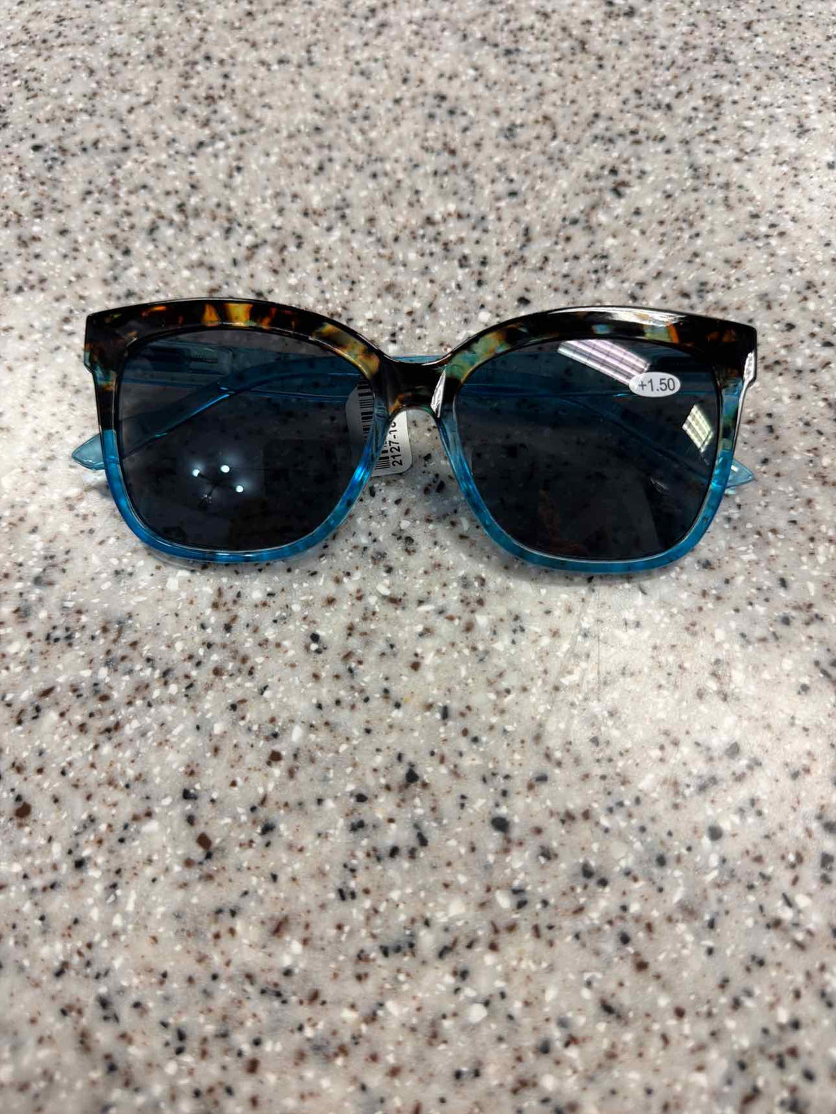 Leopard Frame Cheater Reader Bi-Focal Sunglasses