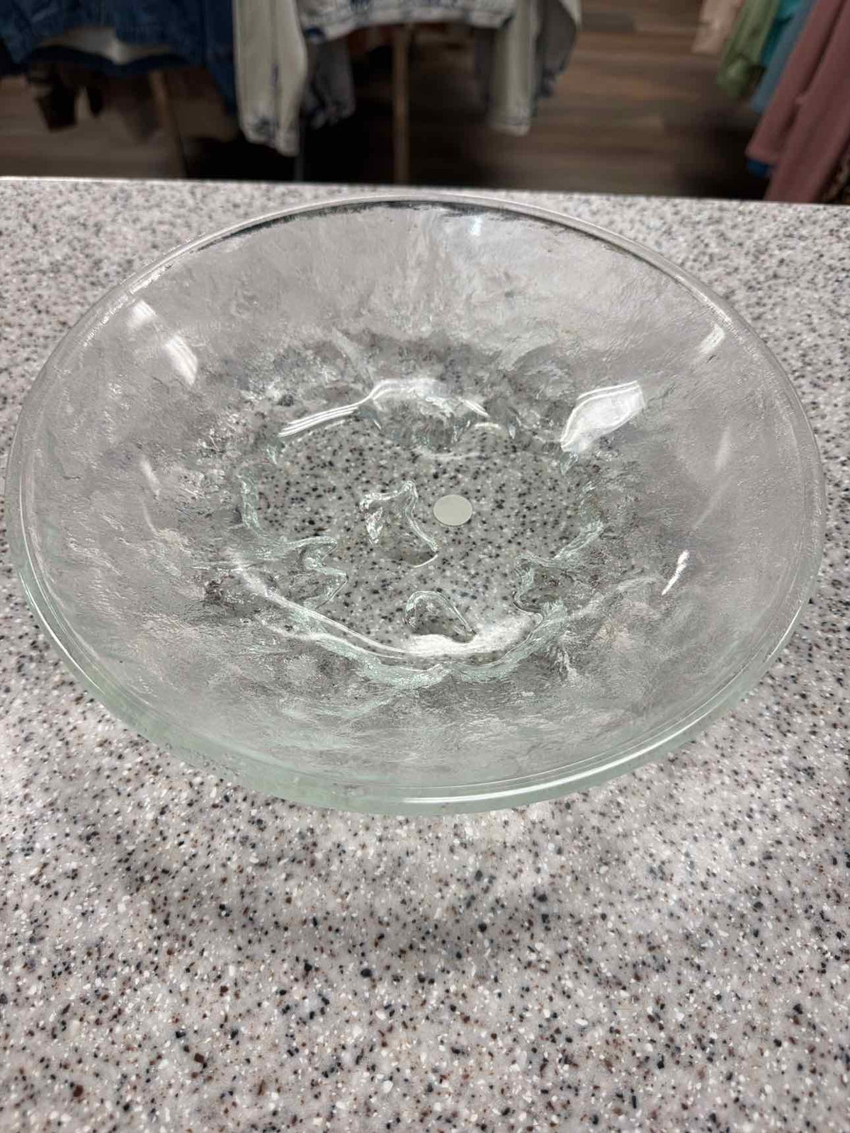 Partylite Vintage Iceburg Geode Crystal Centerpiece Bowl Household