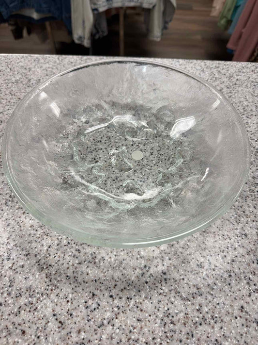 Partylite Vintage Iceburg Geode Crystal Centerpiece Bowl Household