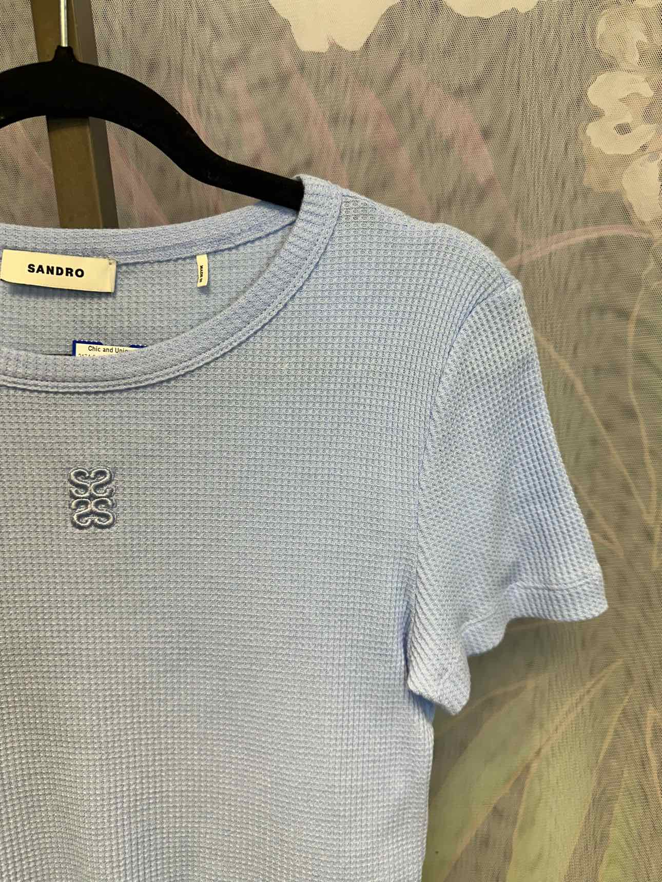Sandro Size Medium Blue Top