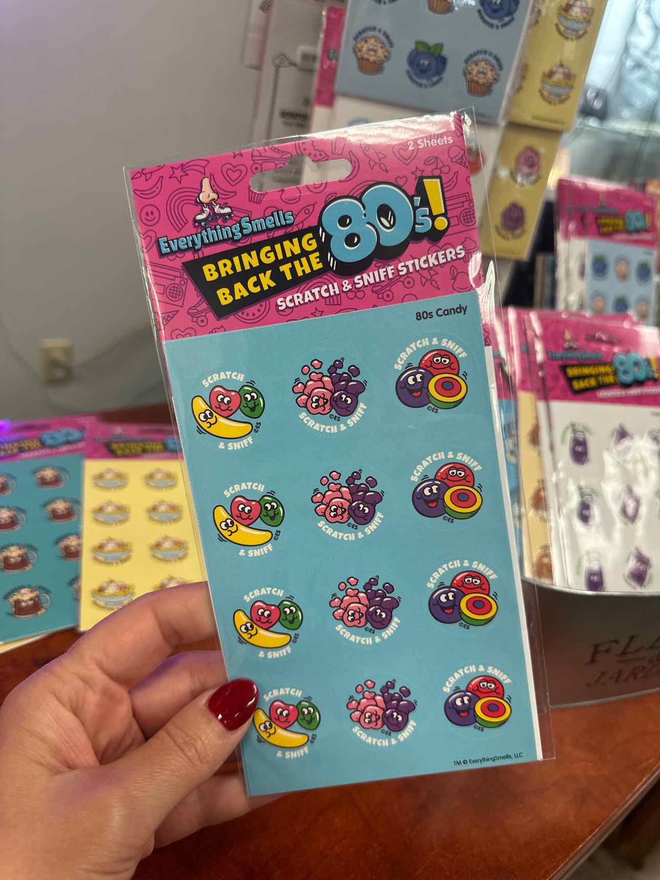 Scratch & Sniff Stickers 2-Pack Stationary