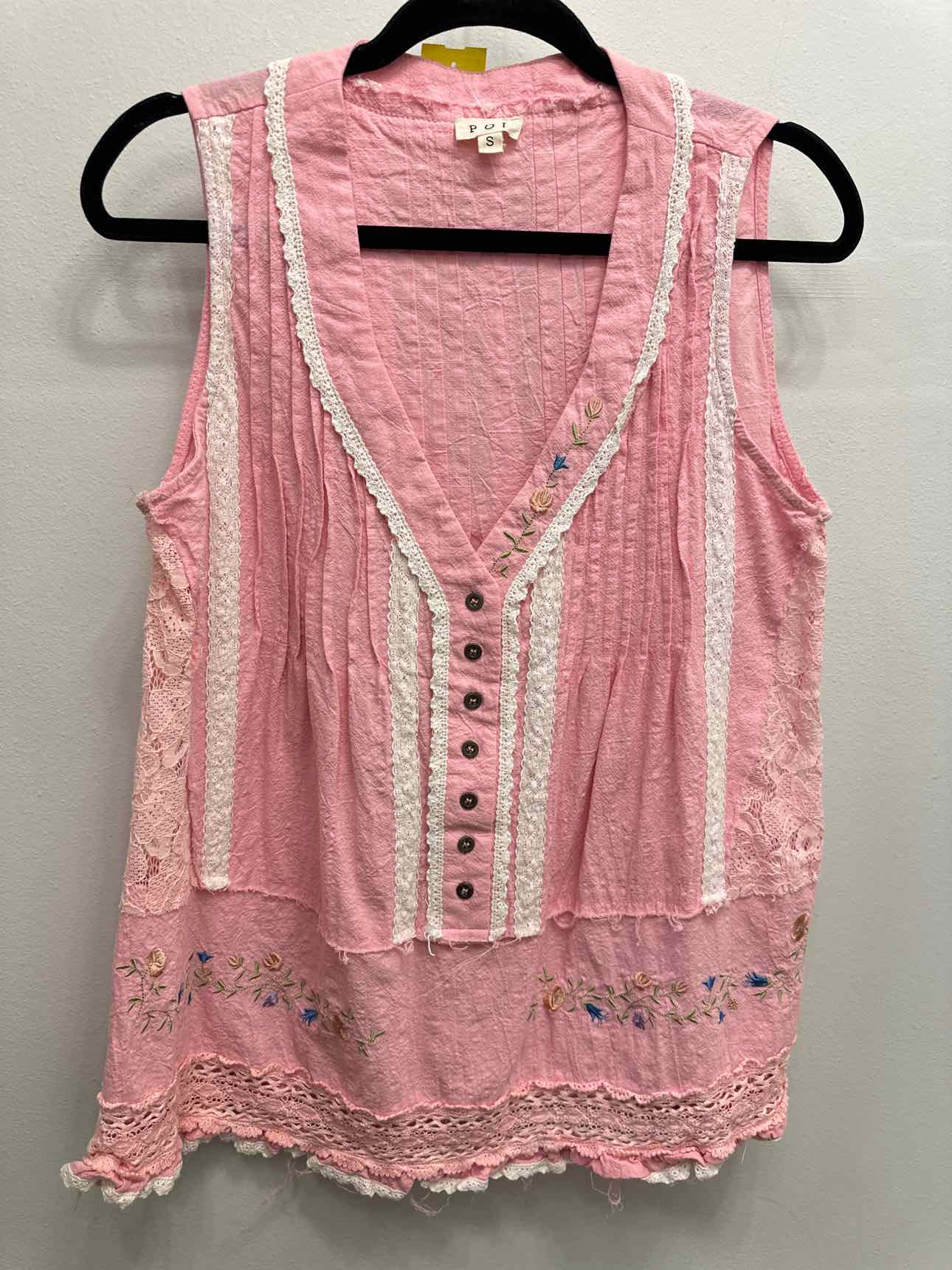 Pol Size Small Pink Top