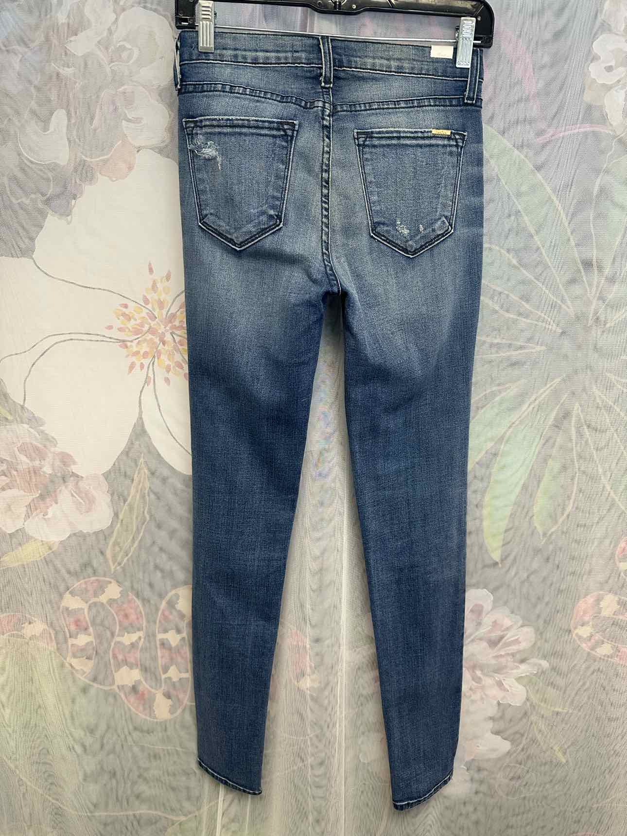 KanCan NEW NWT Premier Distressed Skinny Light Wash Size 26 Denim Jeans