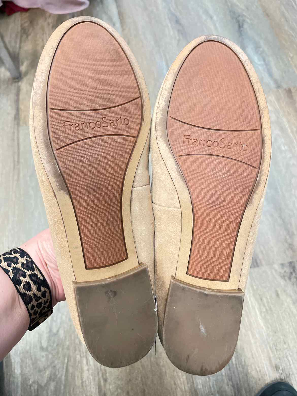 Franco Sarto Size 7 1/2 Tan Shoes
