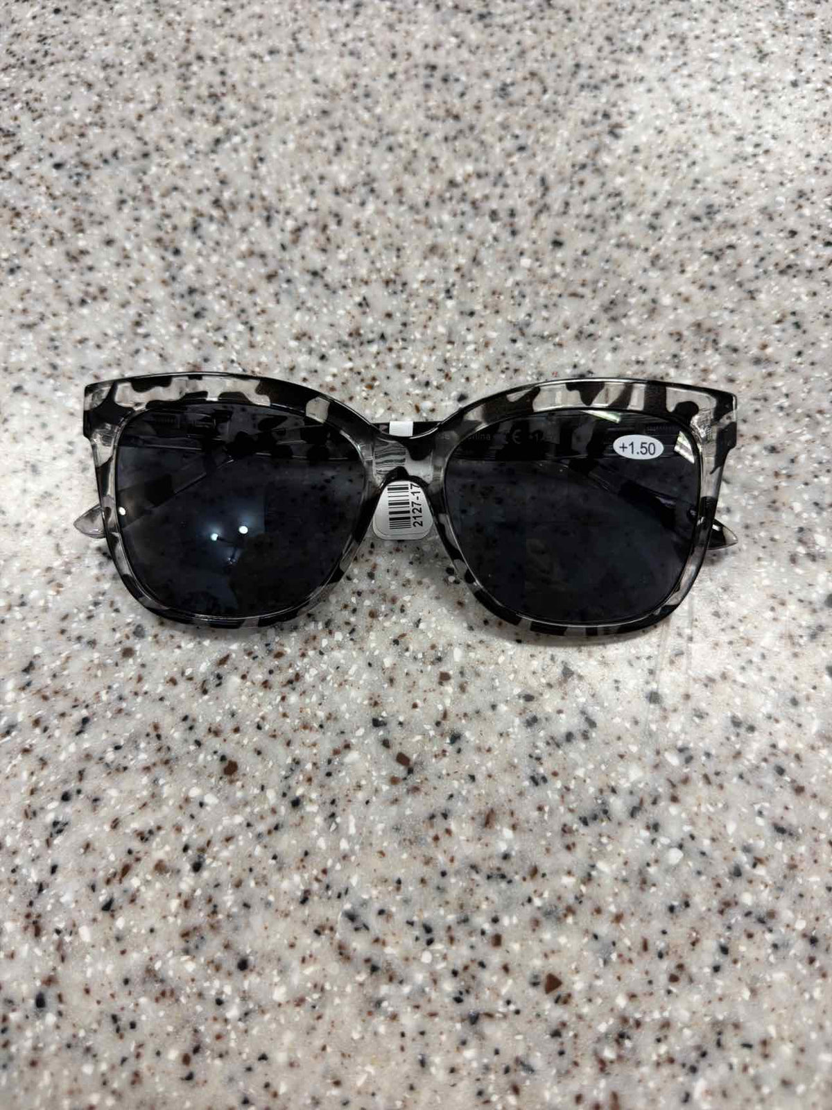 Leopard Frame Cheater Reader Bi-Focal Sunglasses