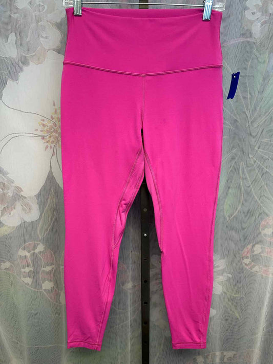 Lululemon 10 Hot Pink 'Align' high rise leggings pants Athletics
