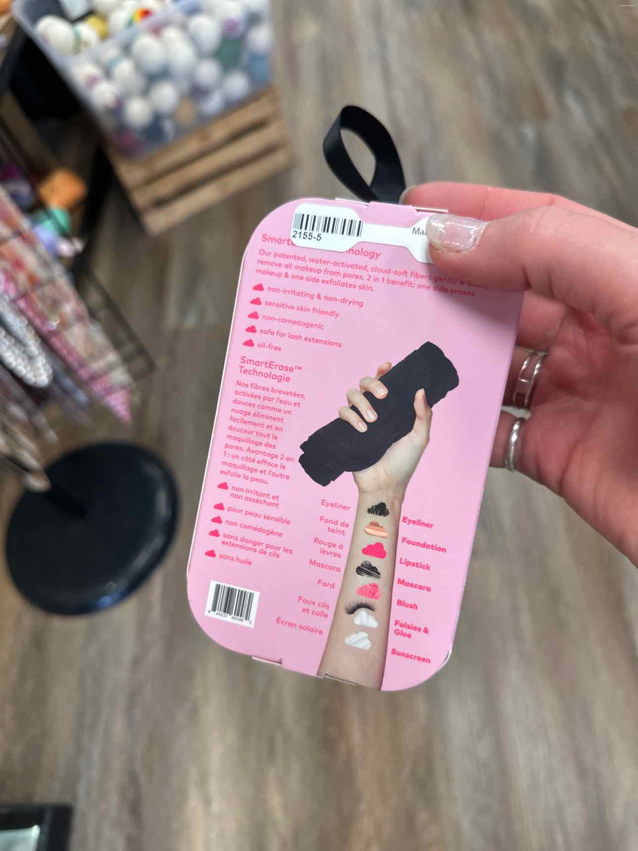 The Original Make Up Eraser Black Pro Size Cloth