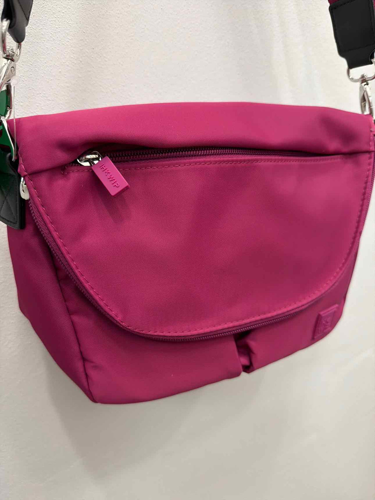 IHKWIP The Sidekick Foldover Medium Pink Crossbody Bag