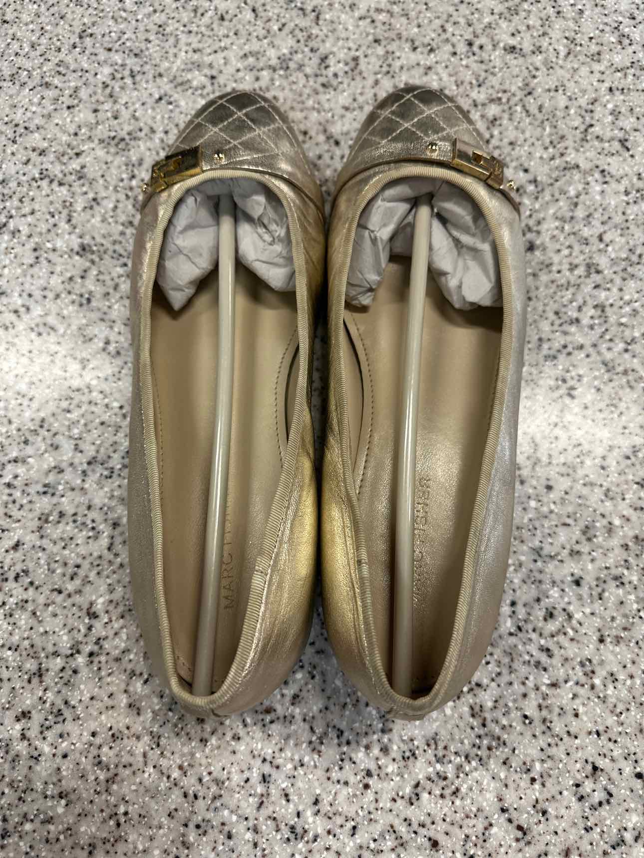 Marc Fisher Size 9 GOLD Shoes
