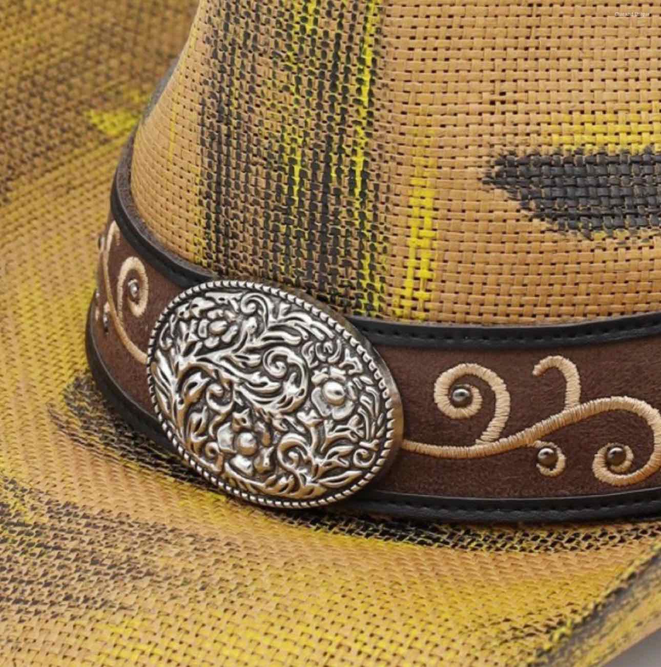 Snakeskin Print Cowboy Cowgirl Hat
