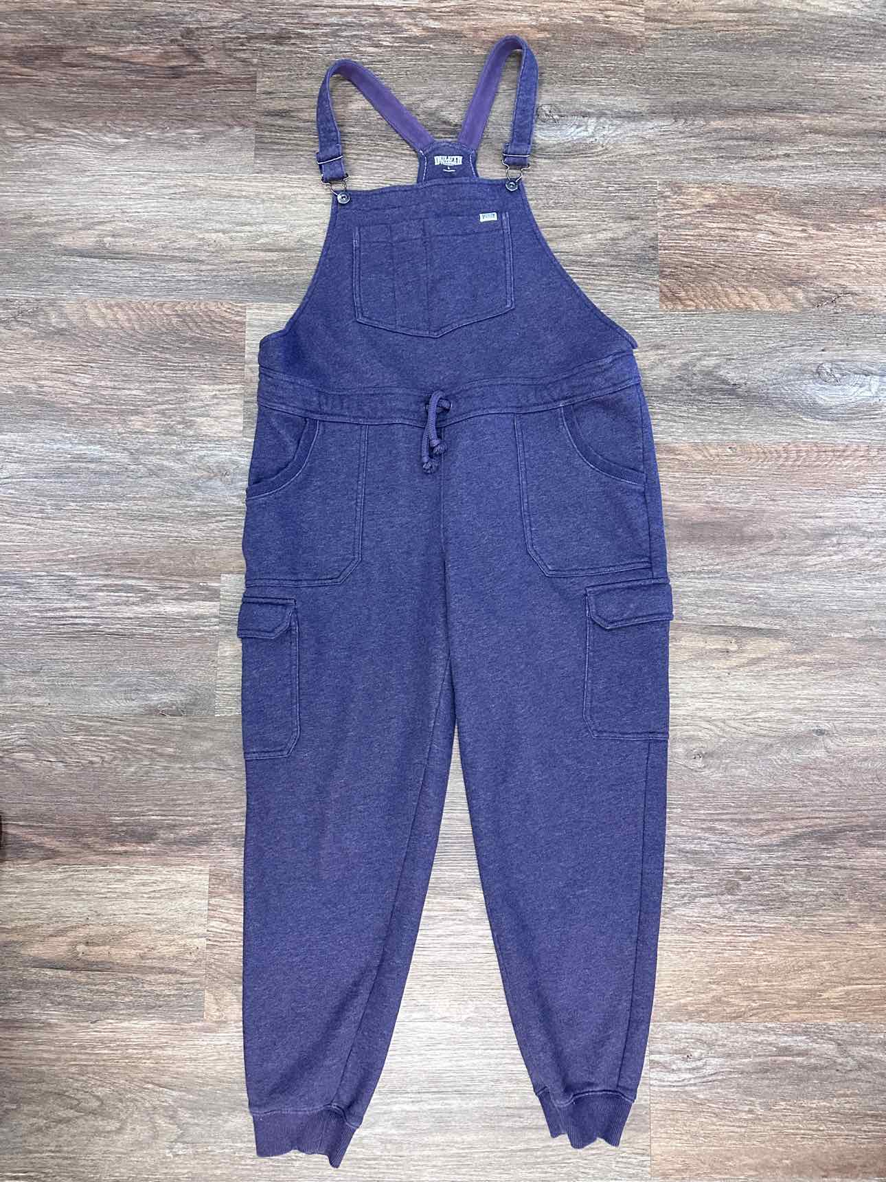 Duluth Trading Co Size Large Purple Fleece Lined Overalls