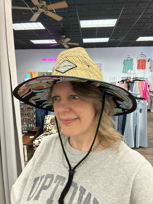 Billabong Size One Size Tan/Black Sun Hat