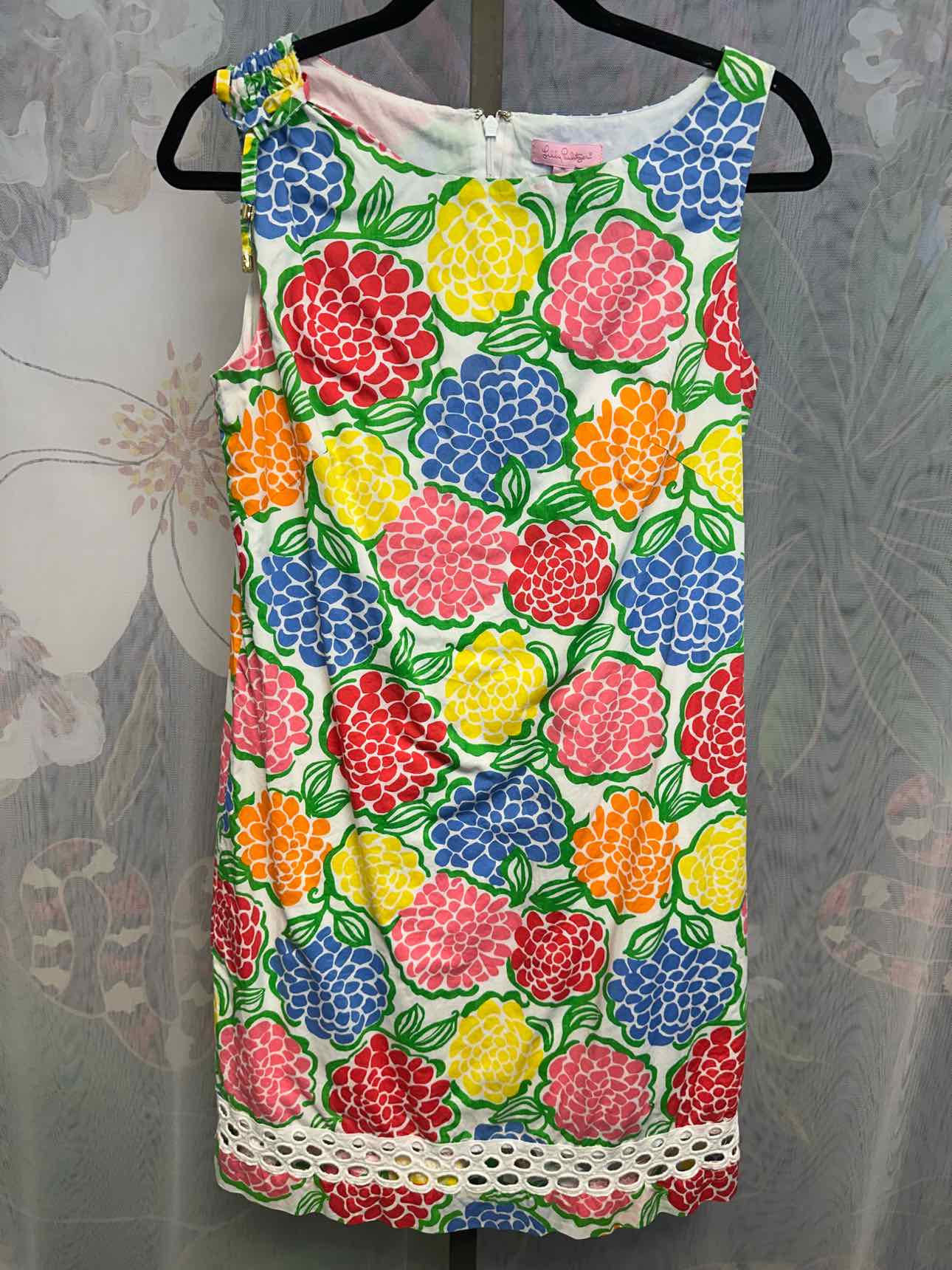 Lilly Pulitzer Size 4 White/Multi Dress