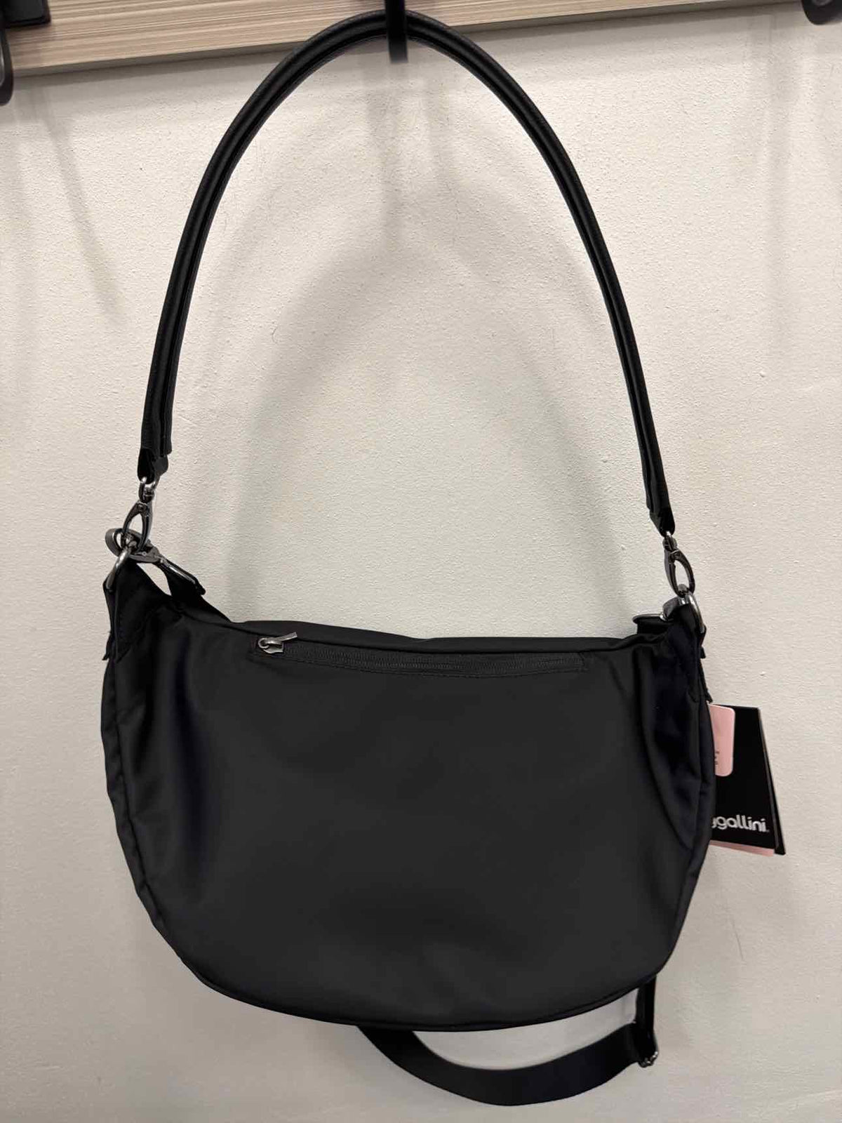 Baggallini Stanton Black Nylon Crossbody Sling Bag NEW